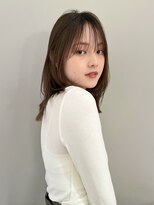 シースルーバングレイヤー