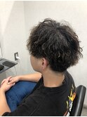 Second   ×　メンズパーマ