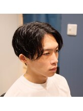 ミセン(MISEN) センターパートスタイル