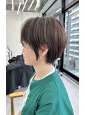 黒髪カタログ/ボブルフ/小顔に見せるヘア/ワンレン/ショートボブ