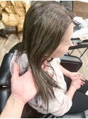 白髪ぼかしハイライト