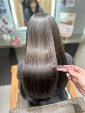 ナンバー ソポ 札幌/ジャム 札幌(N° sopo/JAM) 髪質改善/美髪/グレージュ/寒色カラー/艶髪ストレート/韓国