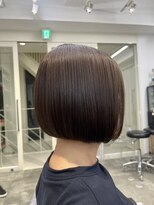 ウル 表参道(HOULe) ボブ ボブカット ボブヘア ミニボブ レイヤーボブ　切りっぱなし