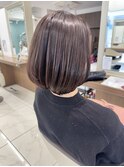 これくらいがちょうどいい！シンプルなボブ