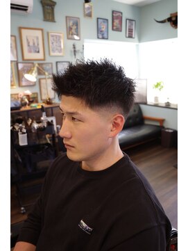 ディーアイジーカットクラブ(DiG CUT CLUB) フェードショートスタイル