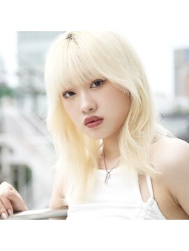 トゥルークリエイション 渋谷(True Creation) 韓国/レイヤー／イメチェン/ホワイト/外ハネポブ/美髪/渋谷
