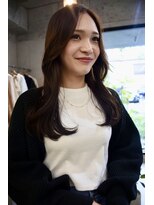 スミス 上野(smith)&nbsp;お顔周りレイヤー　顔まわりカット　髪質改善