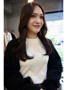 スミス 上野(smith) お顔周りレイヤー　顔まわりカット　髪質改善