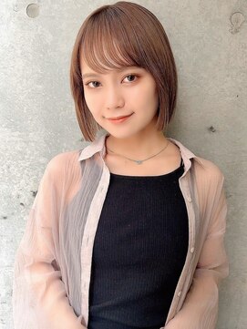 ロンド ボーイ 表参道(Lond BOY) くびれヘア/顔周り/韓国/ボブ/レイヤーカット/前髪/カラー/原宿