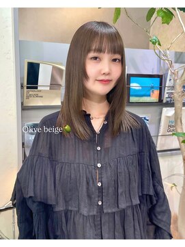 ザ パス(the path) 透明感たっぷりオリーブベージュ