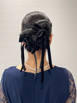 ミモザ シンサイバシ(Mimosa shinsaibashi) リボンヘア