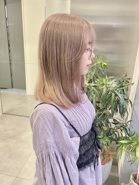 ゴウトゥデイシェアサロン 町田店(GO TODAY SHAiRE SALON) ミルクティーベージュカラー♪