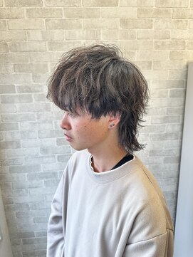 カットウェルズ粟殿店(Cut Well's smile&peace) マッシュウルフ