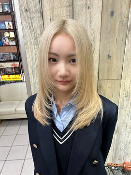 トムキャット(TOM CAT) layer × whiteblonde