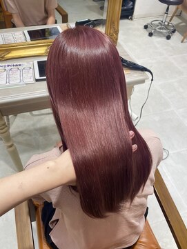 アプリ バイ リアン 浦和(appri by Rien) ピンクカラー/ダブルカラー/艶髪/浦和