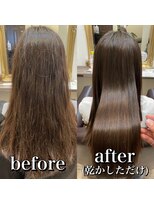 ルフール(ref-le) パヤパヤ毛が出る人にもおすすめの美髪矯正(縮毛矯正)