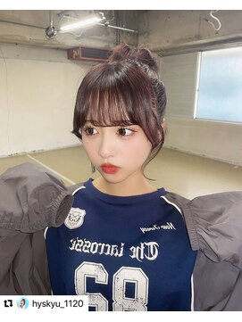 ラピス 大阪アメ村店(Lapis) 【チェリーレッド】ゆうちゃんスタイル