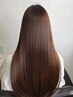 【最高級人毛100%】シールエクステ80本+馴染ませカット+カラー ¥27980