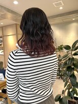 ゼストプラス(ZEST plus)&nbsp;ブリーチを使わないグラデーションカラー