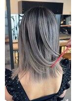 サロウィン 下北沢(SALOWIN)&nbsp;グレーのバレイヤージュ