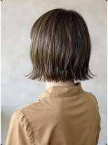 ドアーズ(Door's)&nbsp;30代40代ショート白髪染めグレイカラーボブ艶栄名駅伏見丸の内