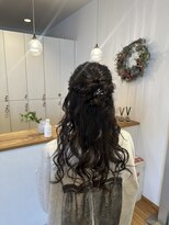 ルッツ(Lutz. hair design)&nbsp;half up 2/28