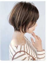 ブロッサム 東久留米店(Blossom)&nbsp;20代30代◎韓国風くびれショートボブ×顔周り