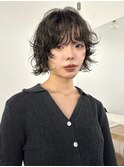 デジタルパーマ/レイヤーボブ/韓国巻き風/結べるレイヤーカット