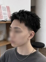 クラップス 金沢文庫店(CLAPS)&nbsp;テーパーフェード×スパイキーショート