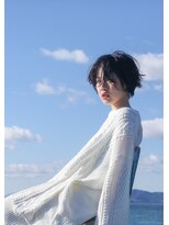 ニコヘアー(niko hair) 黒髪ナチュラルショート▽LINEID@vey3047y