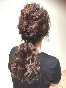 リー 梅田(Lee) Lee梅田★パーティハーフアップ