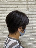ヘアーズ 住吉店(HAIRZ)&nbsp;《HAIRZ》大岩真弓☆大人女性の黒髪に合うショート(^^)
