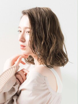 ベック ヘアサロン(BEKKU hair salon) 外国人風ミディアムボブ