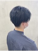 マッシュ/ナチュラルパーマ/縦落ちパーマ