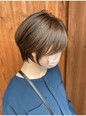 大人上質ショート×グレージュカラー◎20代30代40代50代
