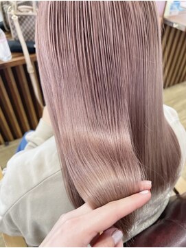 アローズ 荒尾店(arose) 10代20代大人可愛いハイトーンピンクベージュ