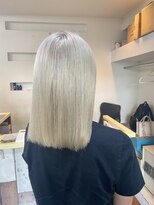 シエル ヘアーメイクアップ(CieL hair make up) 柔らかstyle◎ホワイトベージュ