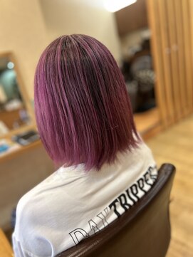 ヘアーコレット(hair Colet) ピンクバイオレットシャドールーツ