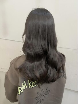 ネオリーブアイム 横浜西口店(Neolive aim) ビターブラウン 艶髪ロングウェーブ 韓国【横浜】