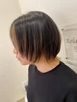 ヘアーメイク フェヌア(Hair Make fenua) ウルフ×インナーカラー