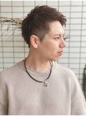 ハイライト/マッシュパーマ/束感/波巻き/メンズ