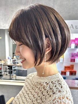 プルーヴ 秋葉原(prove) 30代40代大人女性/前髪ありショートボブ/ショートヘア/髪質改善