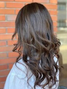 アークスヘアー 髪質改善トリートメント★ハイライトミルクティベージュ白髪染め