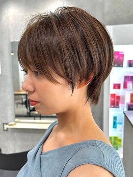 プルーヴ 秋葉原(prove) 30代40代大人女性/前髪ありショートボブ/ショートヘア/髪質改善