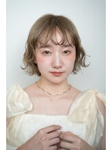 クリップス ヘアーサロン(Clips Hair salon) ボブ　ハイトーンスタイル