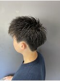 スパイキーショート束感