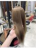  カラー＋高級トリートメント【ツヤツヤ透明感を♪】