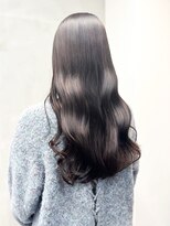 アース センター南店(HAIR&MAKE EARTH) シースルーバングうる艶髪艶感似合わせカット美髪大人美人
