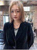 イメチェン前髪小顔ボブ_銀座