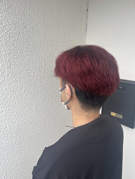 アイスプロドバイブルーム 木更津店(ice prod by bloom) MEN’S HAIR/ブルーブラック/フェザーパーマ/木更津